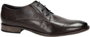 Bugatti leren veterschoenen donkerbruin