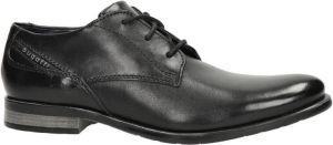 Bugatti leren veterschoenen zwart