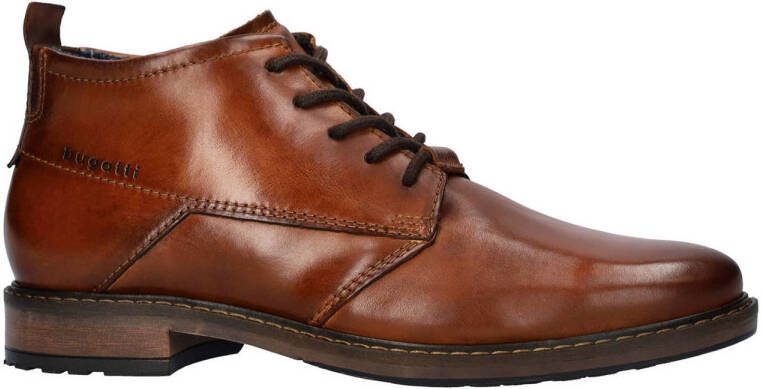 Bugatti Marcello I leren veterschoenen cognac