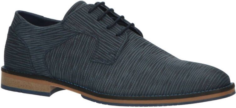 Bullboxer Lace Up Men Blue Grey 40 Veterschoenen