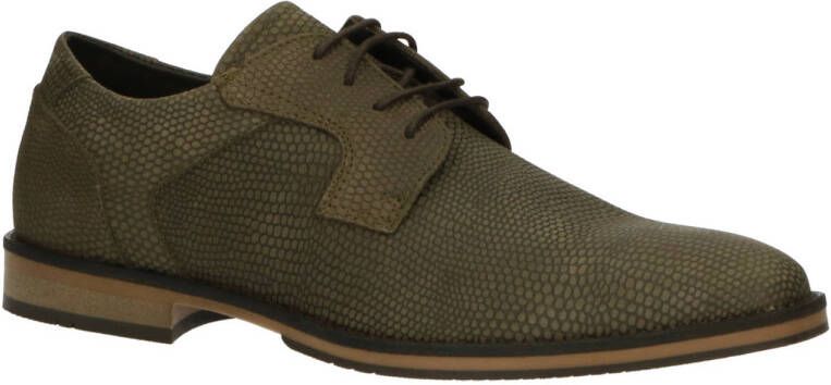 Bullboxer Lace Up Men Green 46 Veterschoenen