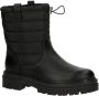 Bullboxer winterboot 171503F6S Zwart Leerlook Enkelboots Dames - Thumbnail 1