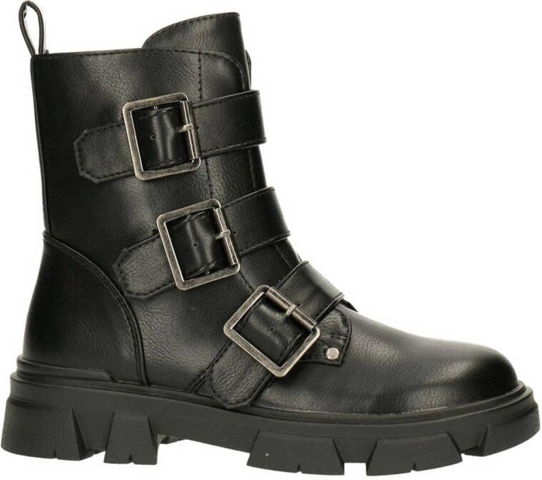 bullboxer bikerboots zwart