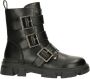 Bullboxer Aaf504 Veterboots Laarzen Met Veters Meisjes Zwart - Thumbnail 2