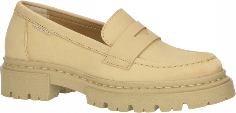 Bullboxer Loafer Slip On Women Beige Taupe 40 Sloffen