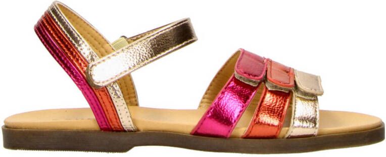 Bullboxer sandalen roze oranje goud Meisjes Imitatieleer Meerkleurig 38 - Foto 2