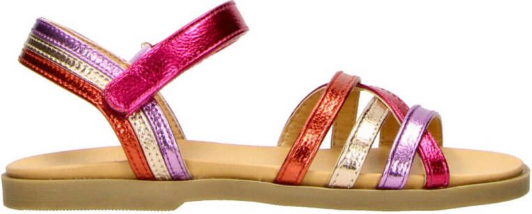 Bullboxer sandalen roze oranje goud Meisjes Imitatieleer Meerkleurig 31