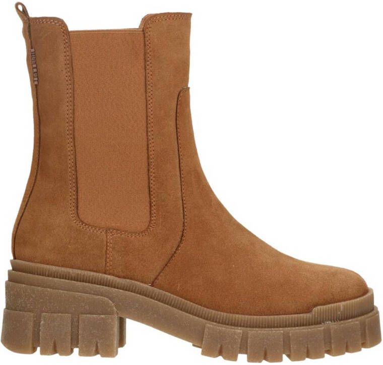 Bullboxer Boot Women Tan Cognac 40 Laarzen