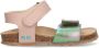 BunniesJR 225408-798 Meisjes Platte Sandalen Multicolor Imitatieleer Klittenband - Thumbnail 1