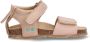 BunniesJR 225401-796 Meisjes Platte Sandalen Roze Imitatieleer Klittenband - Thumbnail 1