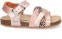Bunnies Becky Beach sandalen lichtroze metallic Meisjes Imitatieleer Dierenprint 22 - Thumbnail 1