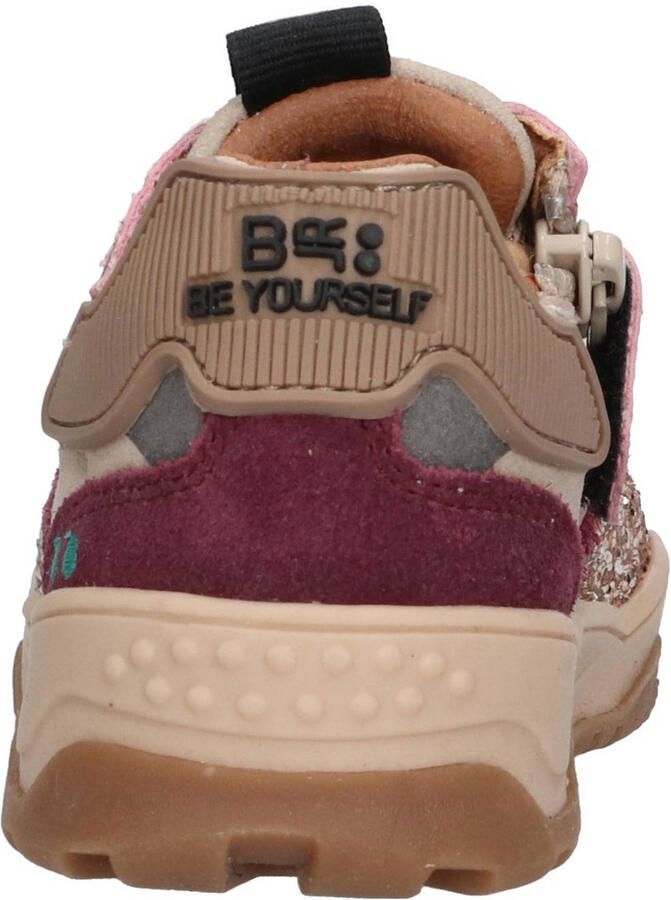 BunniesJR 225875-448 Meisjes Lage Sneakers Roze Leer Veters