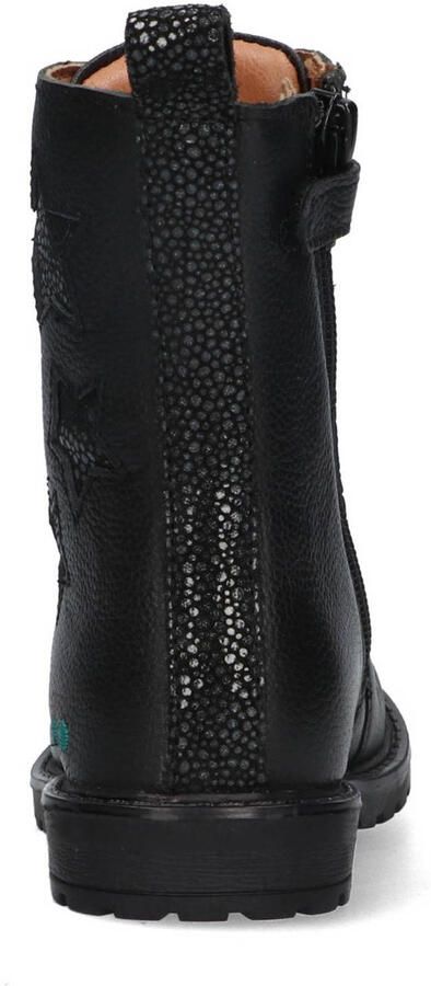 BunniesJR 225864-589 Meisjes Biker Boots Zwart Leer Veters - Foto 3