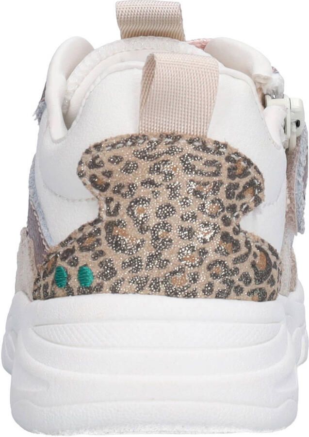 BunniesJR 226051-403 Meisjes Lage Sneakers Multicolor Leer Veters - Foto 3