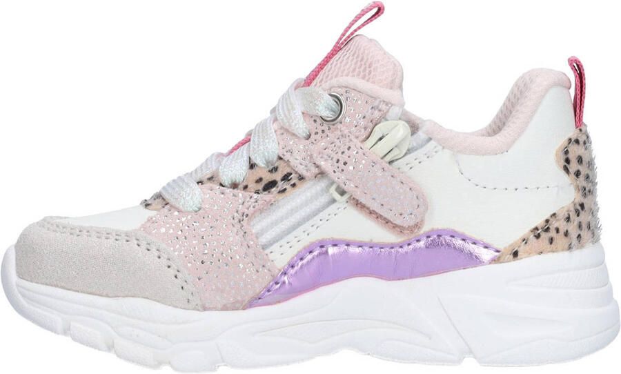 BunniesJR 226051-994 Meisjes Lage Sneakers Paars Leer Veters - Foto 3