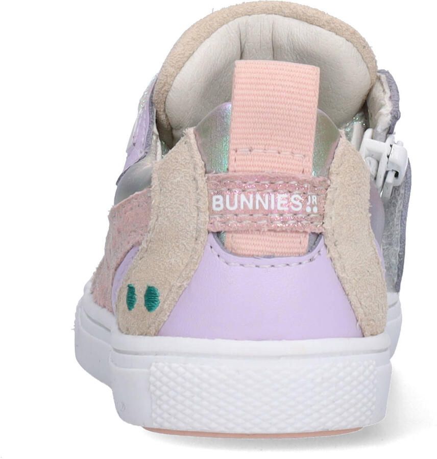 BunniesJR 226215-403 Meisjes Lage Sneakers Roze Leer Veters - Foto 2
