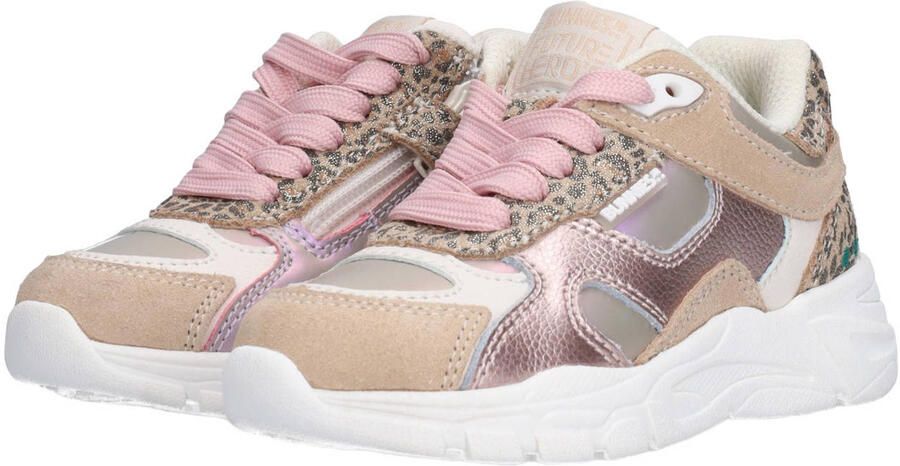 BunniesJR 226050-403 Meisjes Lage Sneakers Roze Leer Veters - Foto 3