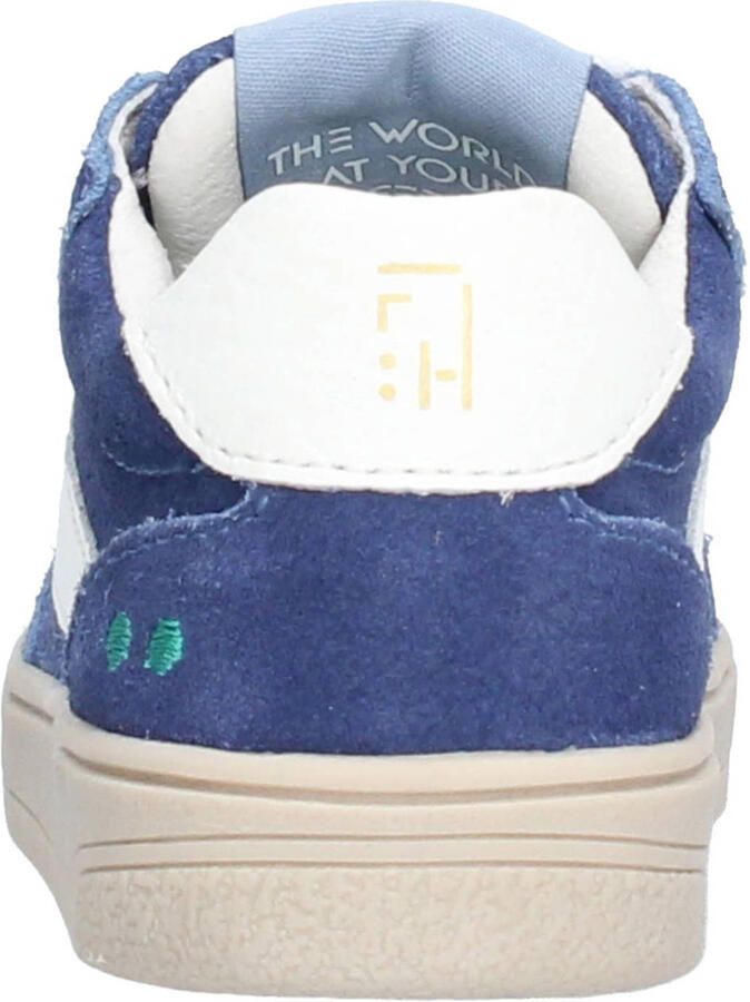 BunniesJR 226206-420 Jongens Lage Sneakers Blauw Leer Veters - Foto 2