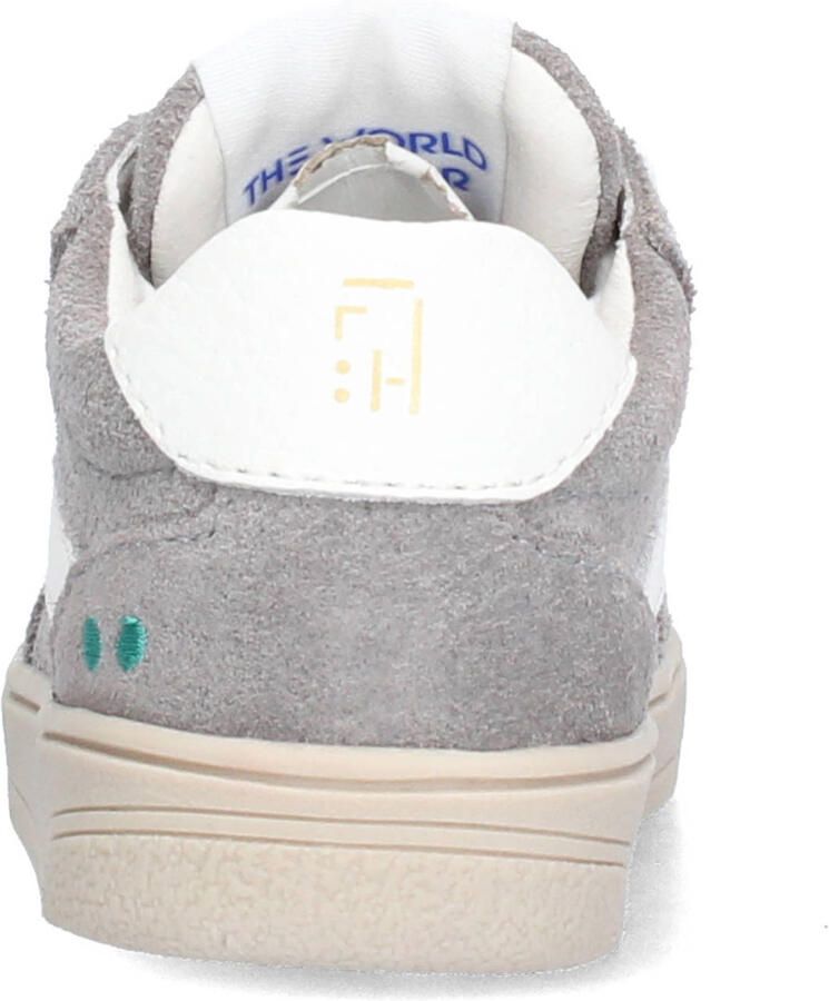BunniesJR 226206-484 Jongens Lage Sneakers Grijs Leer Veters - Foto 2