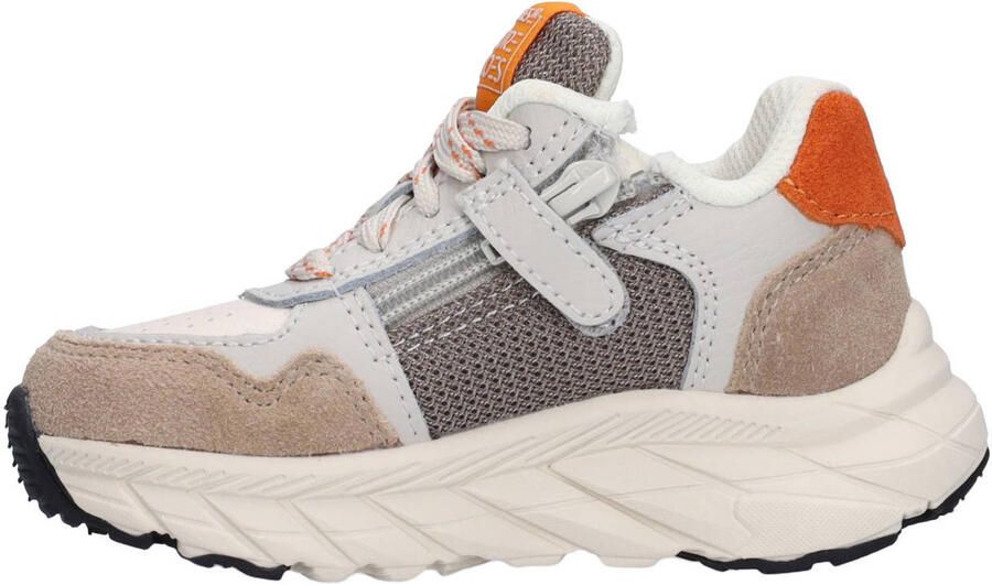 BunniesJR 226071-408 Jongens Lage Sneakers Grijs Leer Veters - Foto 3