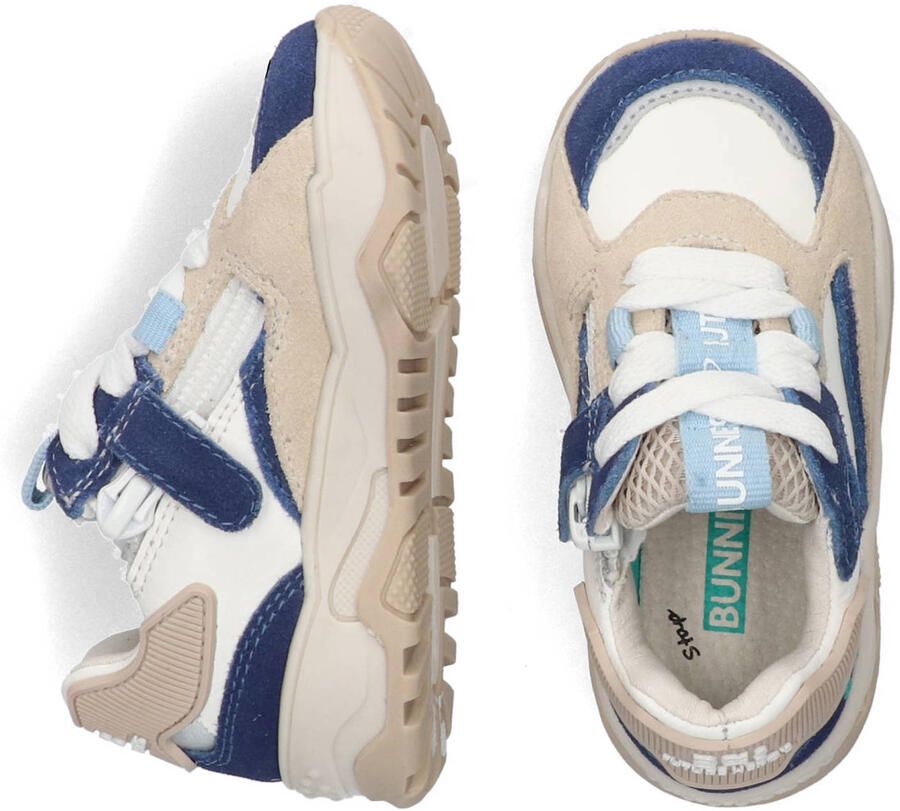 BunniesJR 226220-420 Jongens Lage Sneakers Blauw Leer Veters - Foto 2