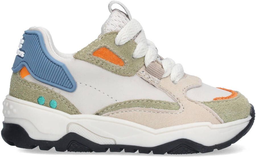 BunniesJR 226220-460 Meisjes Lage Sneakers Groen Leer Veters