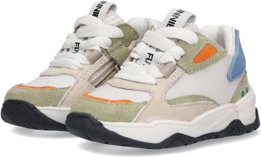 BunniesJR 226220-460 Lage Sneakers Groen Leer Veters - Foto 3