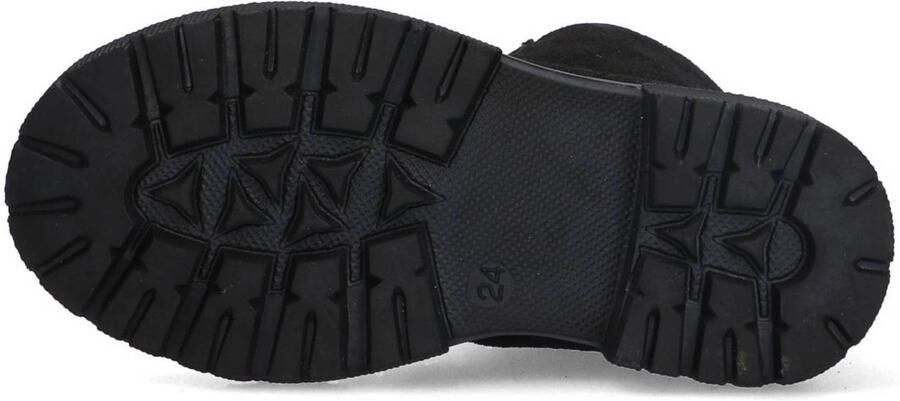 BunniesJR 225884-989 Meisjes Biker Boots Zwart Suède Veters - Foto 3
