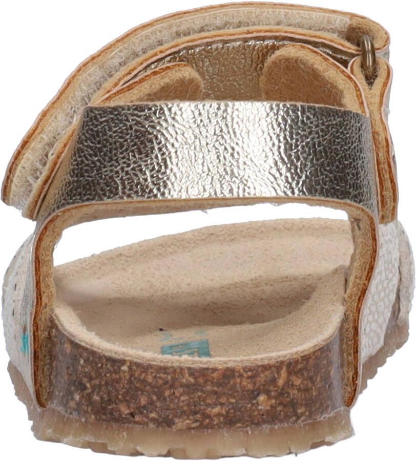 BunniesJR 226405-794 Meisjes Platte Sandalen Beige Imitatieleer Klittenband - Foto 2