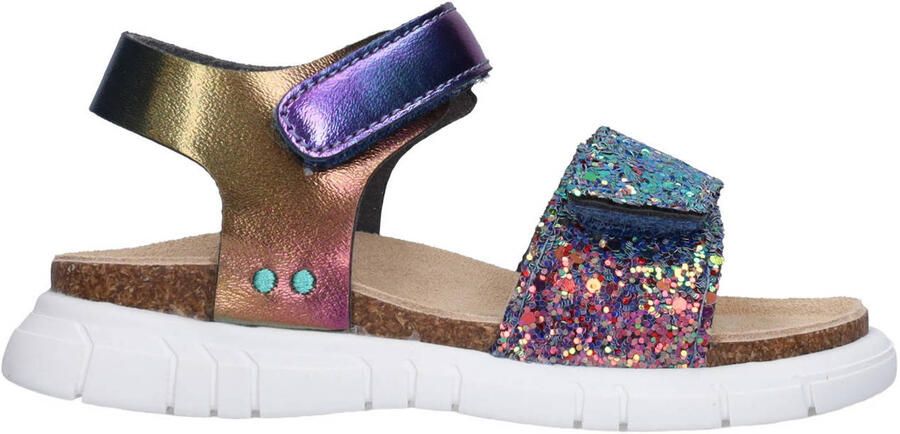 BunniesJR 226422-798 Meisjes Platte Sandalen Multicolor Imitatieleer Klittenband - Foto 6