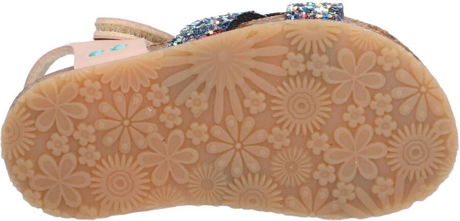 BunniesJR 226405-774 Meisjes Platte Sandalen Multicolor Imitatieleer Klittenband - Foto 3