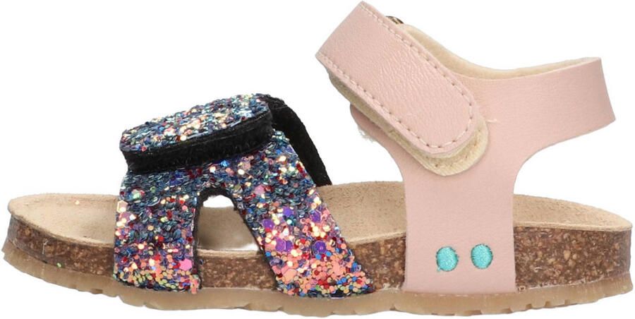 BunniesJR 226405-774 Meisjes Platte Sandalen Multicolor Imitatieleer Klittenband - Foto 2
