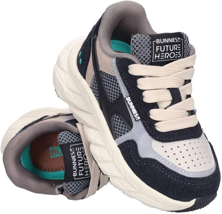 BunniesJR Bunnies JR 226511-420 jongens sneakers blauw - Foto 2