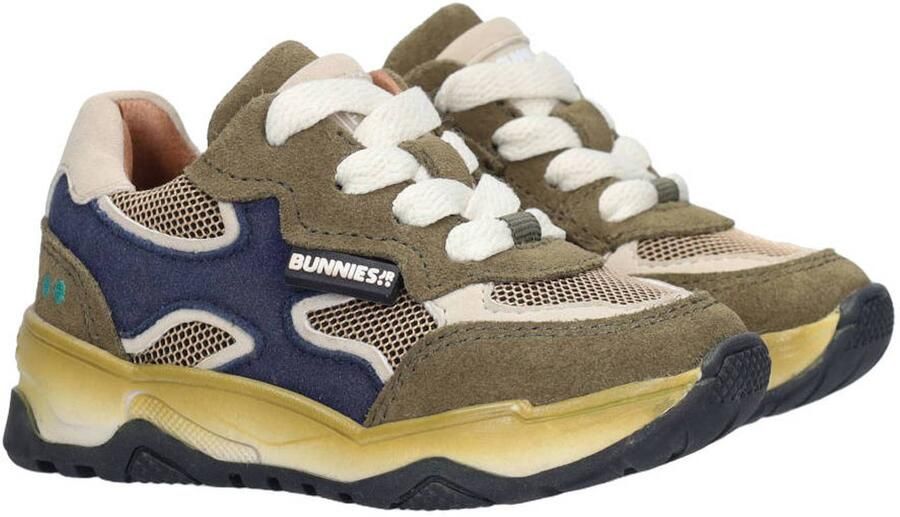BunniesJR CHASE CHUNKY Jongens Sneakers Legergroen - Foto 2