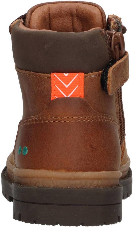 BunniesJR 225700-513 Jongens Biker Boots Cognac Nubuck Veters - Foto 3