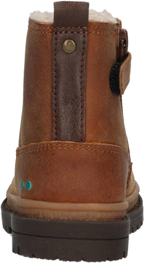 BunniesJR 225702-513 Jongens Biker Boots Cognac Nubuck Ritssluiting - Foto 3