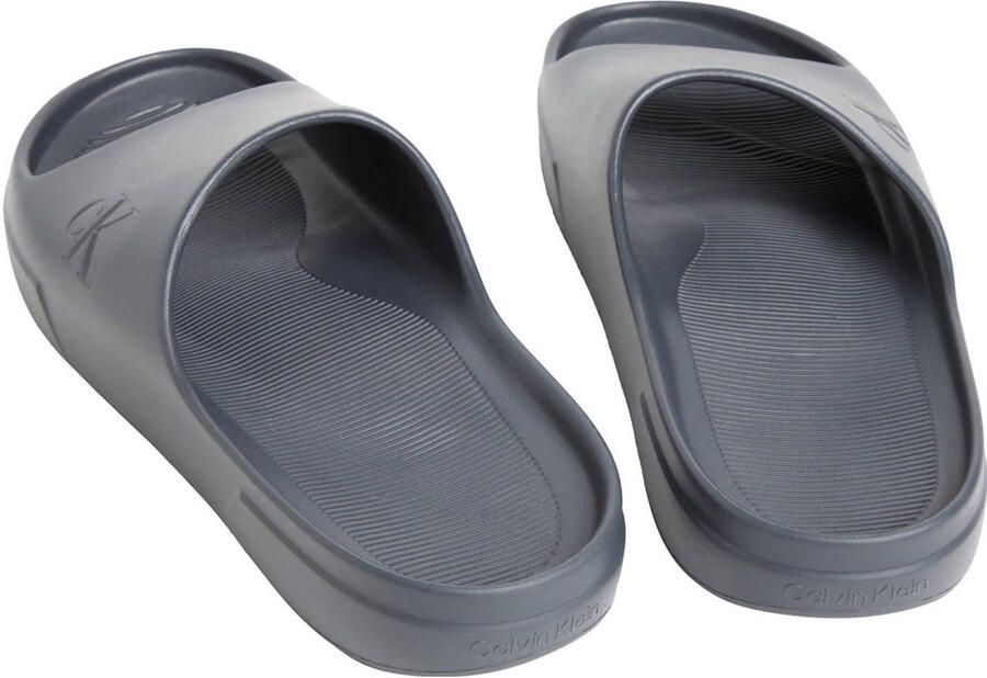 Calvin Klein badslippers blauw - Foto 3