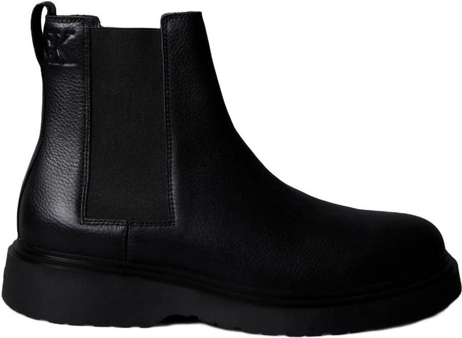 Calvin Klein Chelsea-boots COMBAT ESS CHELSEA BOOT LTH Klassieke enkellaars instaplaarzen met stretch inzetstukken