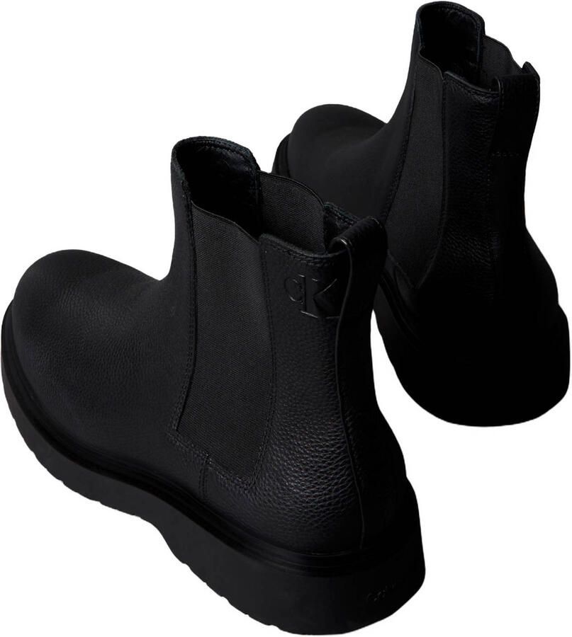 Calvin Klein Chelsea-boots COMBAT ESS CHELSEA BOOT LTH Klassieke enkellaars instaplaarzen met stretch inzetstukken - Foto 2