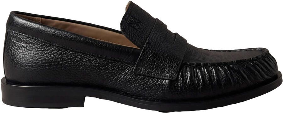 Calvin Klein leren loafers zwart