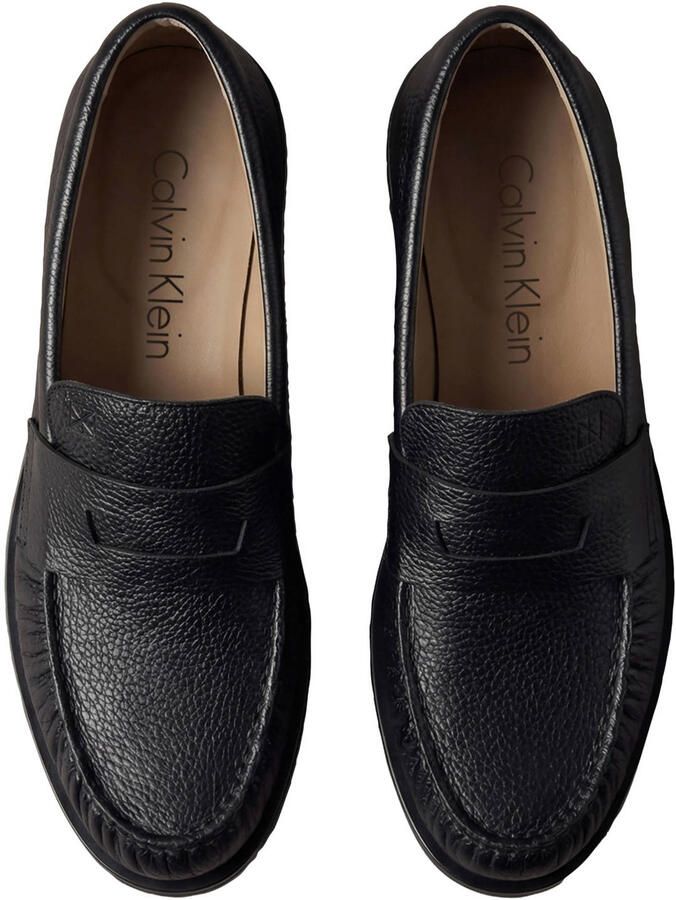 Calvin Klein leren loafers zwart - Foto 2