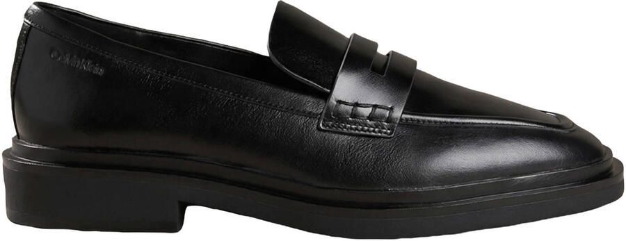 Calvin Klein leren loafers zwart