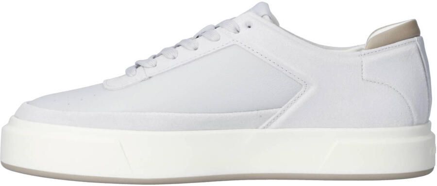 Calvin Klein leren sneakers lichtgrijs - Foto 3