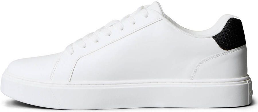 Calvin Klein leren sneakers wit zwart - Foto 3