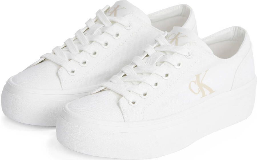 Calvin Klein Jeans Lente Zomer Dames Sneakers Collectie White Dames - Foto 2