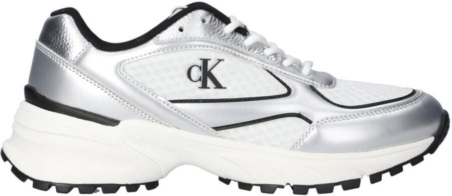 Calvin Klein Jeans Sneaker met contrasterende afwerking model 'HIKE RUNNER'