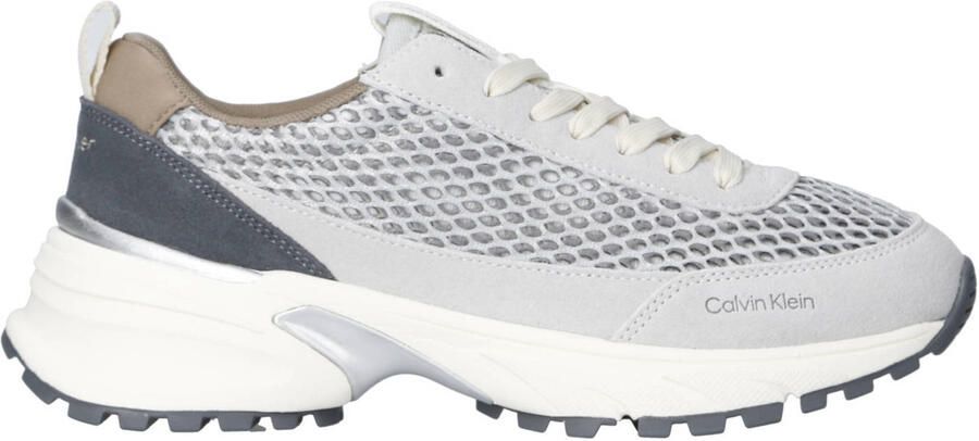 Calvin Klein sneakers zilver taupe
