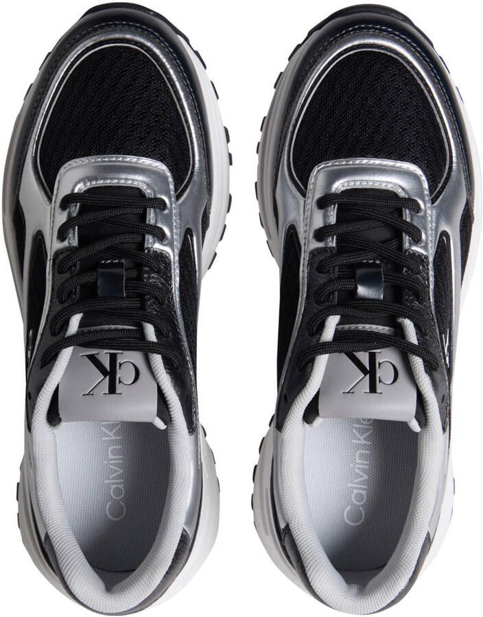 Calvin Klein sneakers zwart zilver - Foto 2