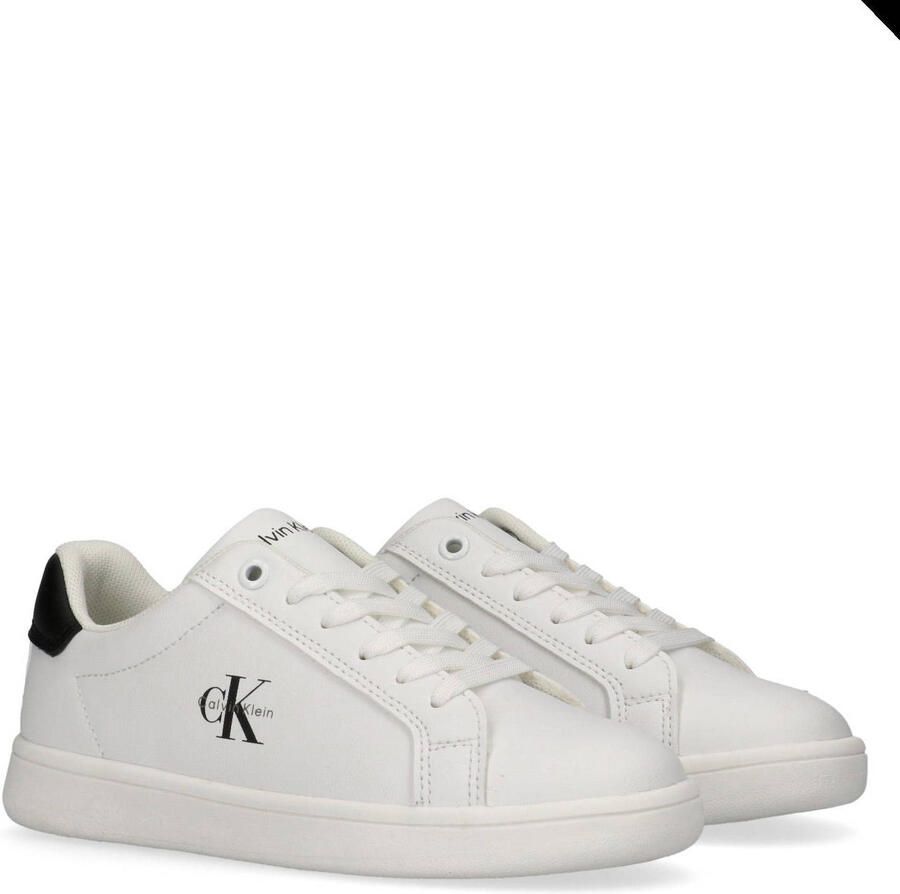 Calvin Klein Stardust sneakers wit zwart - Foto 2