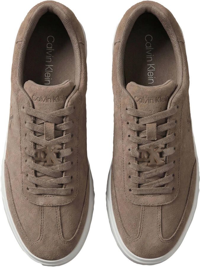 CK Calvin Klein Sneakers van echt rundleer met logodetails - Foto 2